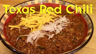 Real Texas Red Chili Recipe Tutorial S2 Ep279