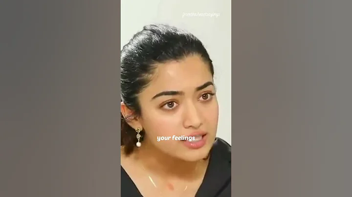 Sometimes you gotta pretend everything is okay~ Rashmika Mandanna #shorts #life #inspiration #quotes - DayDayNews