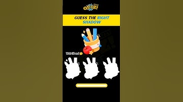 Find The Correct Shodow 🤩👀| Riddles and Puzzles |IQ Test |#shorts #youtube #trending