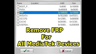 Remove FRP For All MediaTek Devices