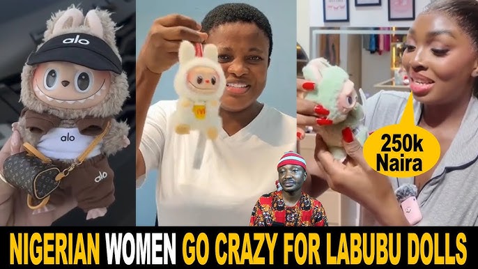 Nigerian Women Buying Demonic Labubu Dolls For N250k Because of Kim Kardashian