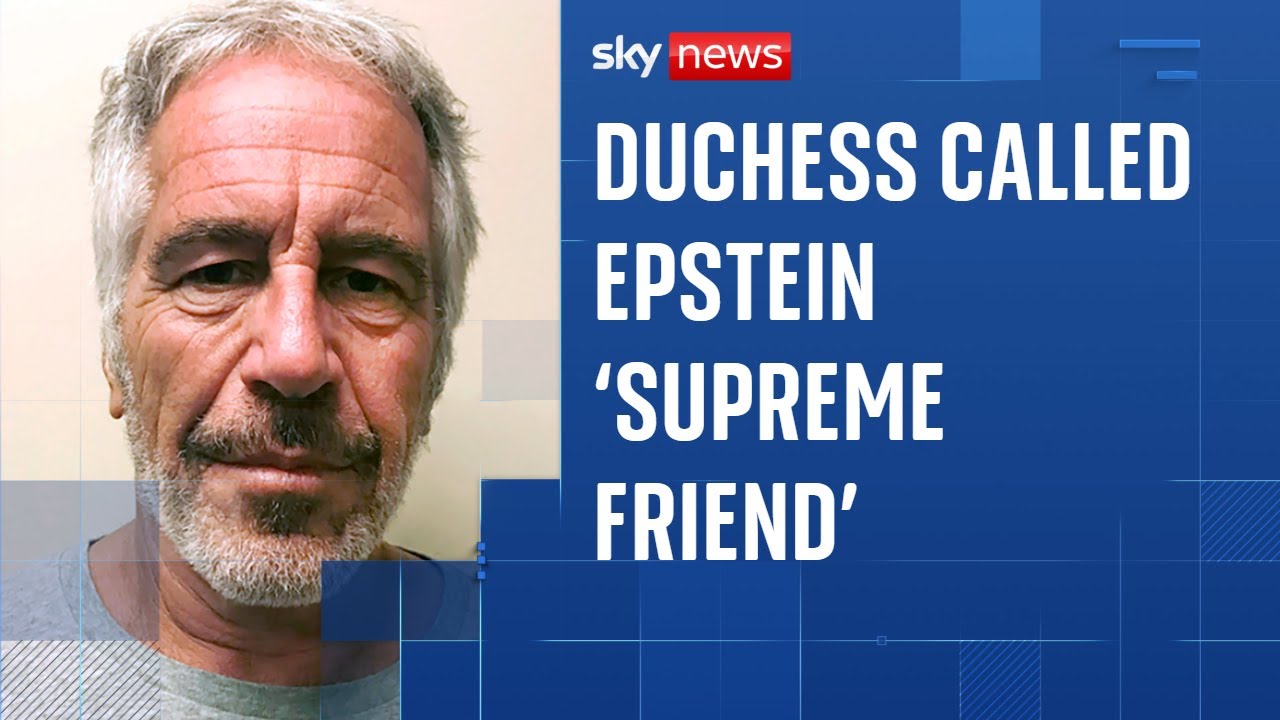 Duchess of York defends message of support to Epstein