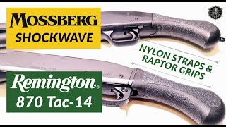 Remington 870 TAC-14 Raptor Grip & Mossberg Shockwave Raptor Grip – Laser Cut Raptor Grip Tape