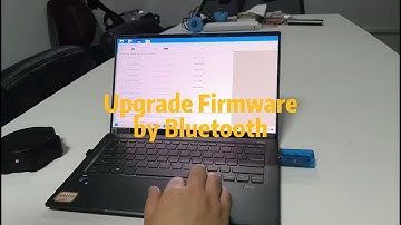 How to upgrade firmware by bluetooth