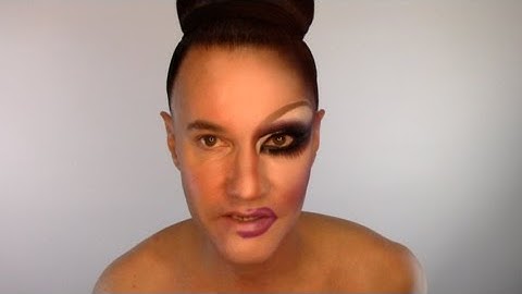 Make-up and covering eyebrows