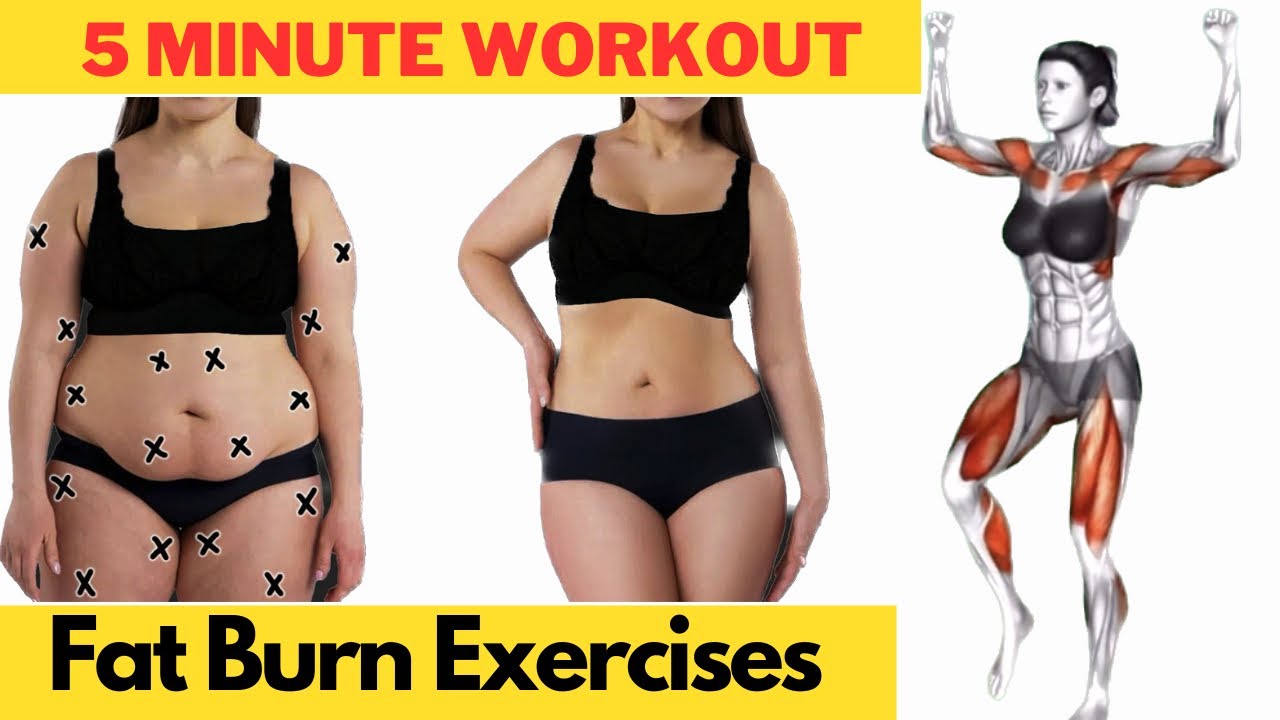 How to Lose Body Fat | Standing Fat Burn Exercises