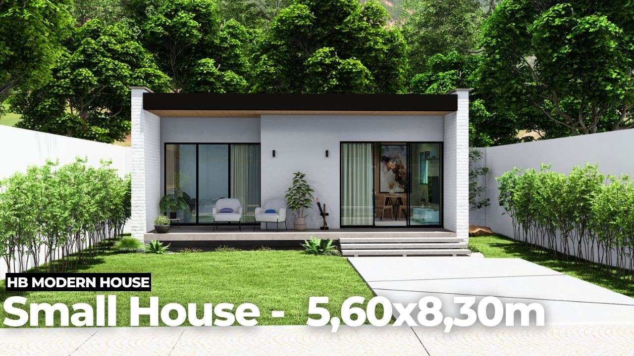 Small and Modern House - Elegant and Minimalist design - 47m²