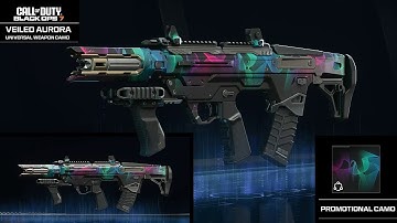 How To Get Free New Veiled Aurora Universal Camo In Black Ops 7