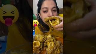 BANGLADESHI FAMOUS SPICY BEEF NALLI NIHARI?ASMR Spicy curry eating Challenge shortsviral