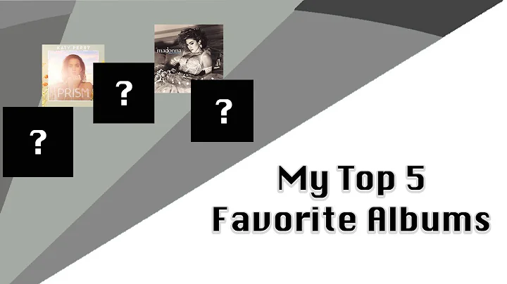 My Top 5 Favorite Albums | Pop Dissected Podcast