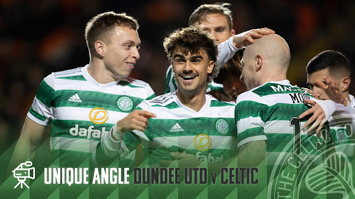 Celtic TV Unique Angle | Dundee United 0-2 Celtic | Jota's header & Mooy's penalty earn a victory!
