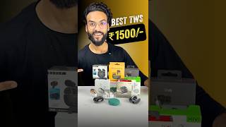 Best Earbuds Under 1500 on Flipkart Goat Sale &amp; Amazon Prime Day Sale 2025🔥 #tech #shorts #viral