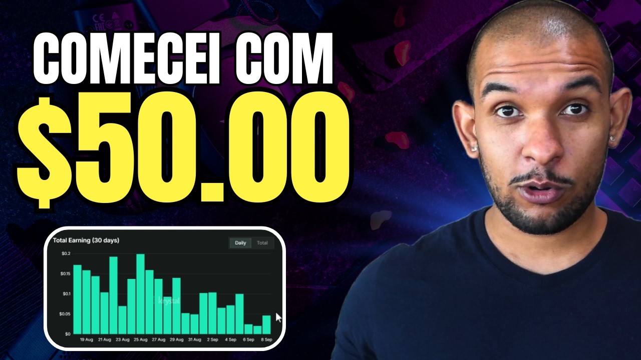 COMO CRIAR UMA NOVA FONTE DE RENDA DO ZERO COM $50 | APOSENTADORIA SEM ...