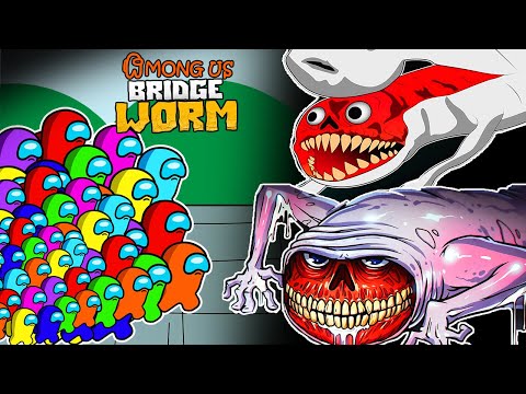 어몽어스 | TOP Among Us Vs Bridge Worms Chapter 6 | Among Us 2D Animation