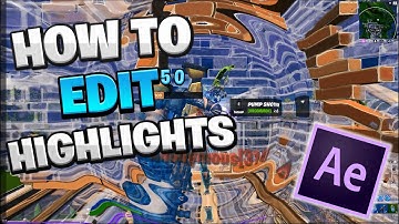 How To Edit A *GOD* Highlights Video On After Effects (Free Presets & Pf @ 105 Subs and 15 Likes)