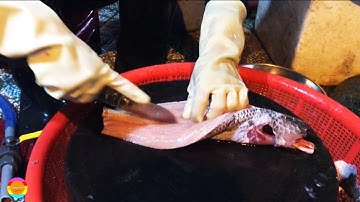 "Thánh" rút xương cá lóc cực nhanh, chuyên làm cá đồng cho em bé