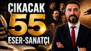 55 ESER-YAZAR / ÇIKACAK ESERLER / AYT EDEBİYAT screenshot 5