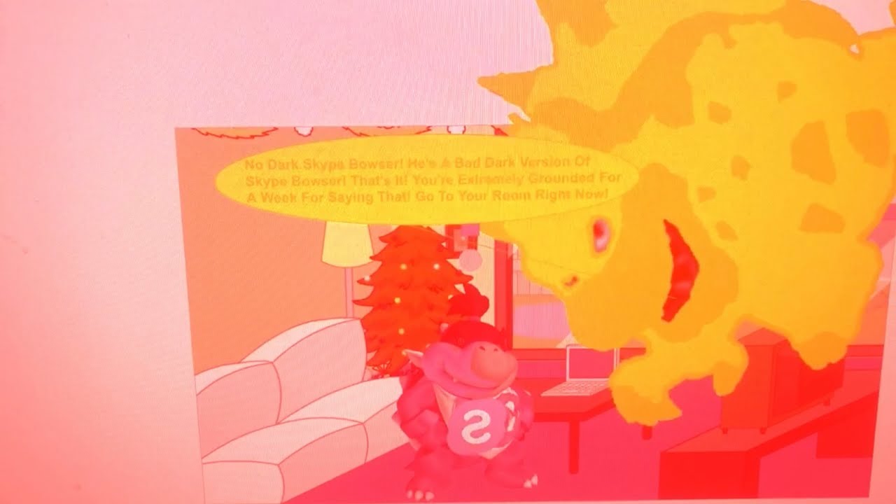 Dark Skype Bowser Jr. Says Yes Dark Skype Bowser/Grounded - YouTube