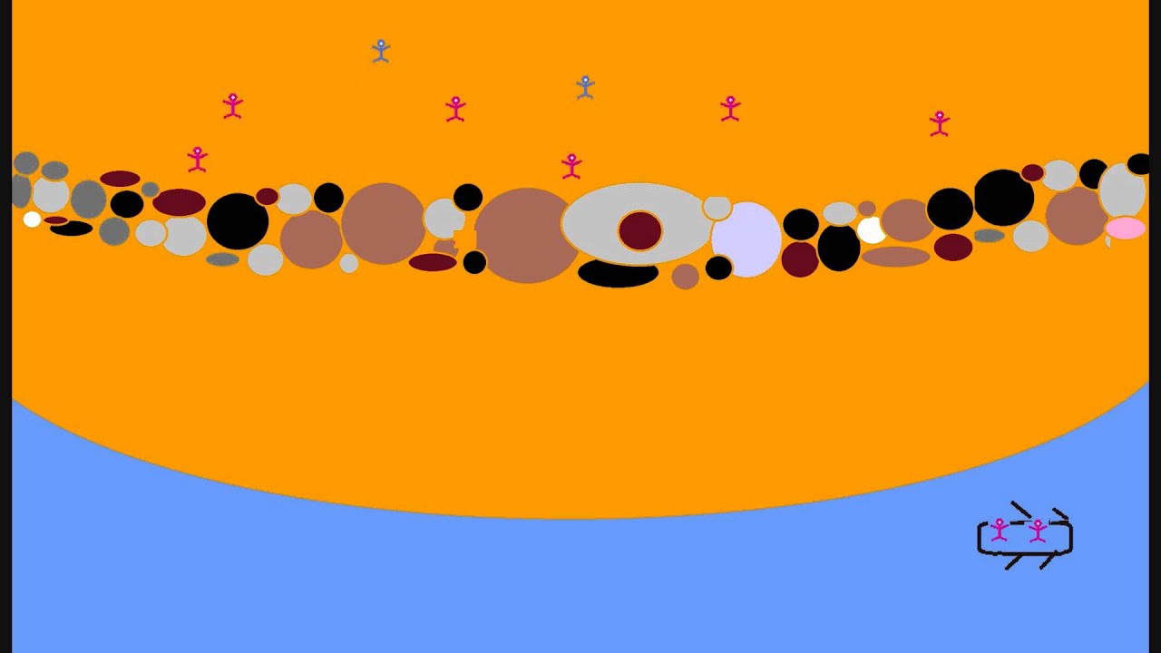 Cell Diffusion on the high seas