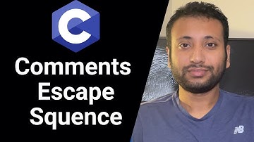 C programming Bangla Tutorial 5.14 : Comments and Escape sequence