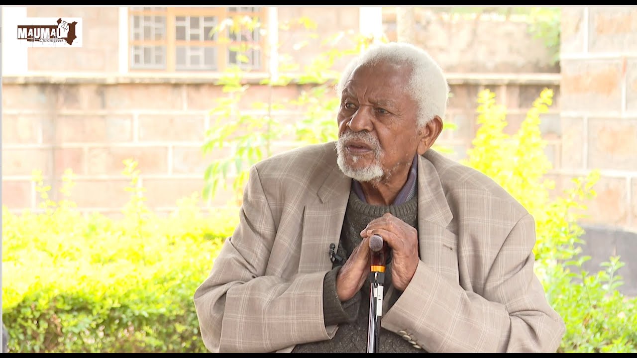 MAU MAU WAR VETERANS ASSOCIATION'S CHAIRMAN - GITU WA KAHENGERI