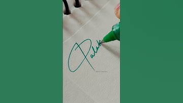 Palak Name Signature❤️🔥| Beautiful Name🌷| Elite Calligraphy #ytshorts #shorts #palak
