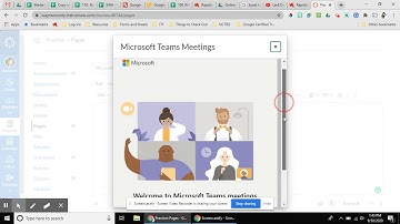 Setting Up a Teams Meeting in Canvas