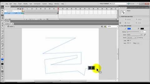 Motion guide layer tutorial