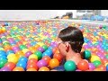 FILLING MY POOL WITH 100000 BALLS!