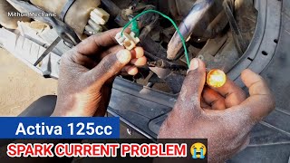 Honda Activa125cc Current problem solution solve #activa125 #current #mithunmechanic