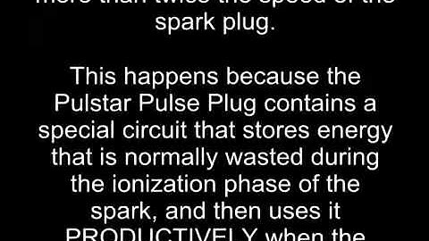 High Speed Video Pulstar vs Spark Plug avi