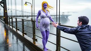 I Have No Money to Raise My Baby… Alien Woman Was About to End Her Life — Until a Human Saved Her