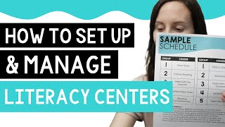 The Ultimate Guide to Setting Up Literacy Centers in the Elementary Classroom