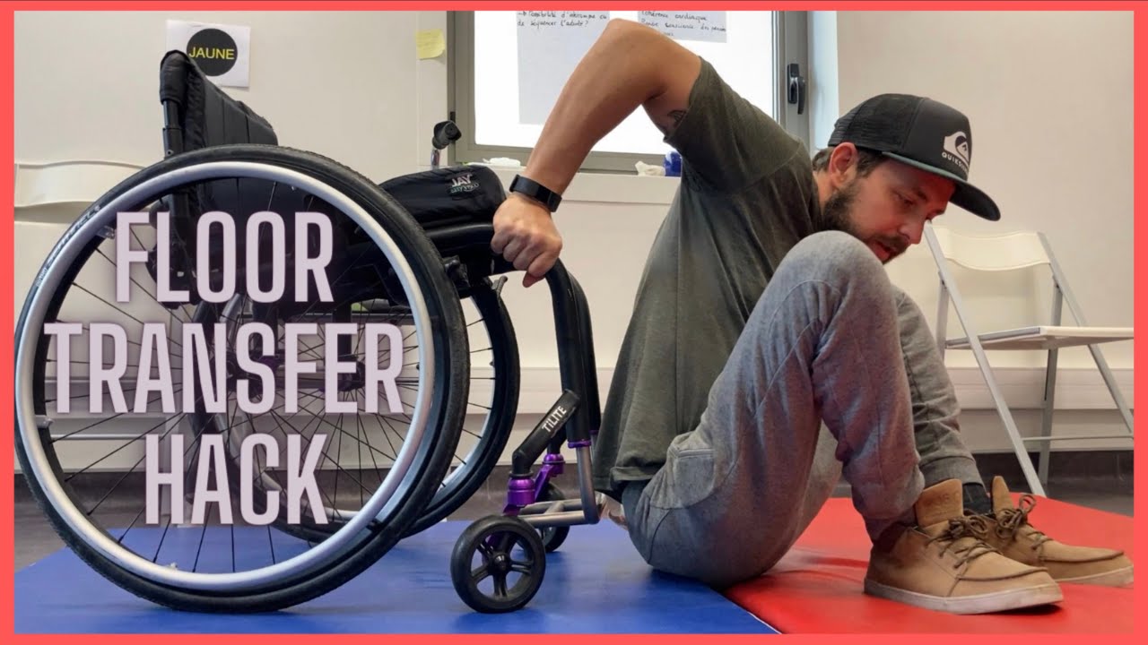 Floor to Wheelchair Transfer Hack YouTube