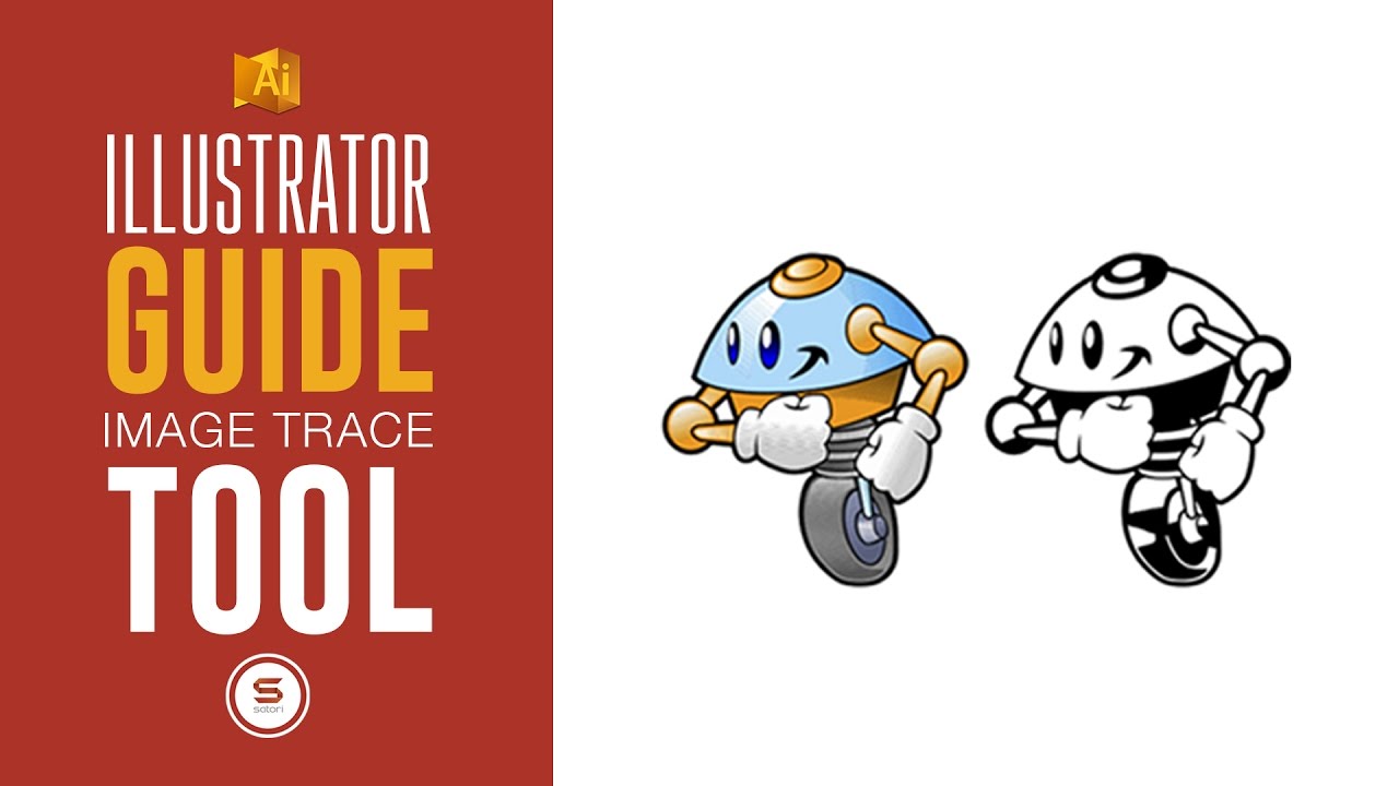 HOW TO TURN ANY IMAGE INTO A VECTOR - Illustrator Live Trace Tool Guide