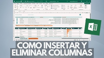 Como insertar y eliminar columnas en Excel | Atajos del teclado | Curso principiantes | OFFICE 365