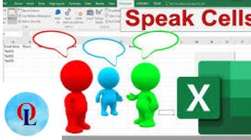Excel Speak Cell