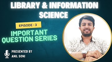 Library Science Important Questions Series |UGC NET 2025 | RSSB 3RD GRADE LIBRARIAN|TOPPERS STRATEGY
