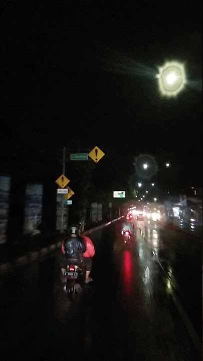 tengah malam hujan tiada henti (kota bogor)
