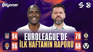 Beşiktaş 94-96 Valencia Fenerbahçe Tarfin 78-68 Virtus Bologna, Maç Sonu Canlı Euroleague Gecesi