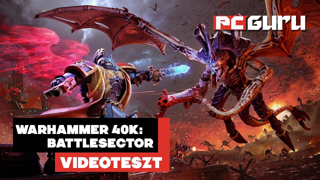 A Császár nevében előre! ► Warhammer 40K: Battlesector - Videoteszt