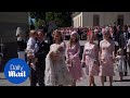 Swedish Royal Family Gather For Christening Of Princess Adrienne