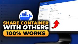 How To Share Docker Container With Others (𝟮𝟬𝟮𝟲) | 100% WORKS | NO Yapping, To The Point & EASY!