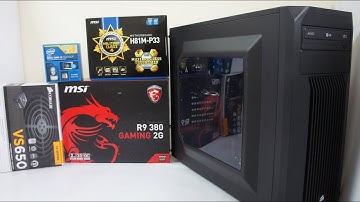 INTEL i5 4460 Gaming PC Build, Benchmark & GTA V, BF4, Far Cry 4 Game Play