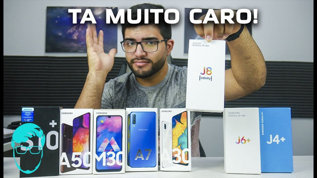 De TODOS estes Smartphones da SAMSUNG o GALAXY J8 é o pior! E te conto o porquê…