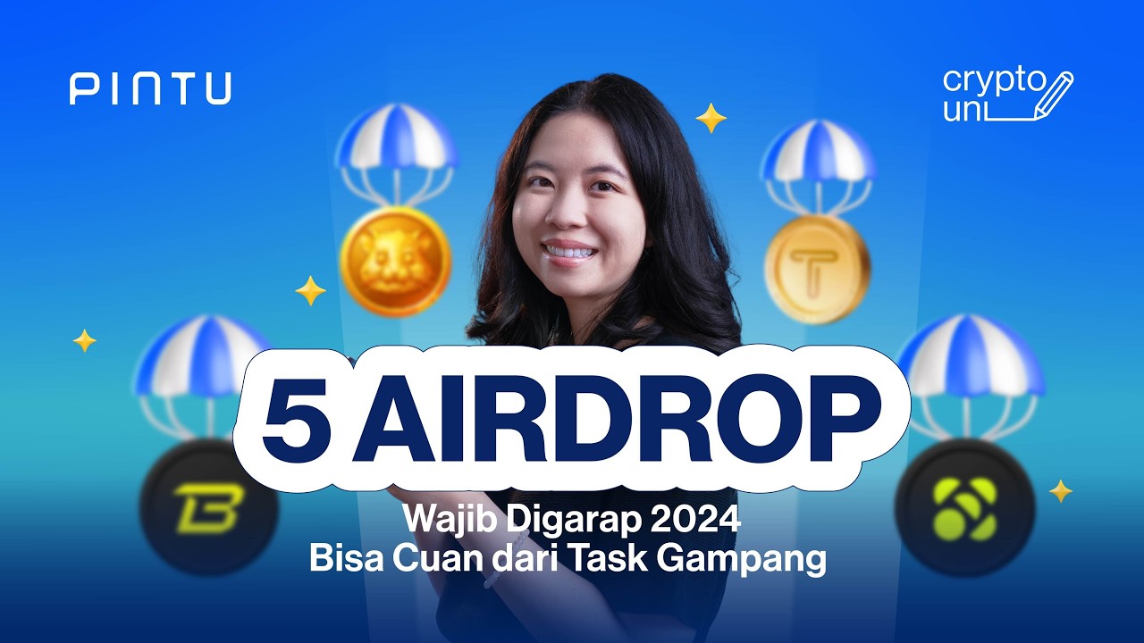 Top 5 Airdrop 2024: Hamster Kombat, TapSwap, Blast Phase 2, etc... | Crypto  Uni Eps 90