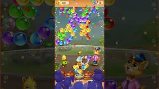 Bubble Pop Forest Rescue Level 155 no booster [Gameplay Walkthrough] optimized for smartphones screenshot 5