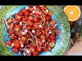 Spectacular Cherry Tomato Salad #MeatFreeMonday | CaribbeanPot.com