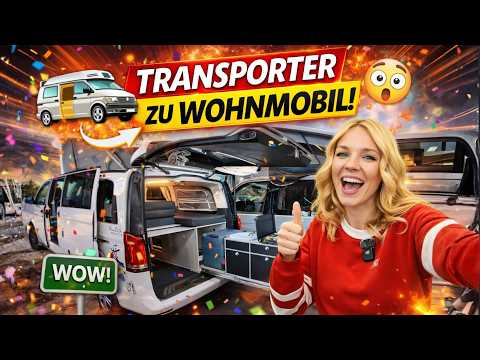 Nur 1.695 € 😱 VanESSA macht jeden Transporter zum Wohnmobil | Individualausbau 2026