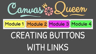 Editing Pages in Canvas #2- Creating Buttons